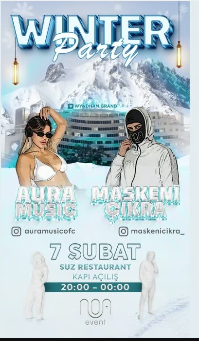 Kayseri’de Kışın En Özel Partisi! | Winter Party – 7 Şubat Etkinlik Görseli