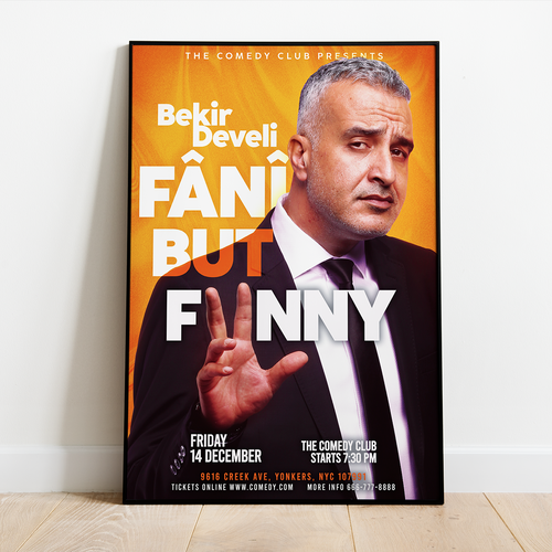 Bekir Develi Kayseri’de! | Fani But Funny Stand Up Gösterisi – Mart Etkinlik Görseli