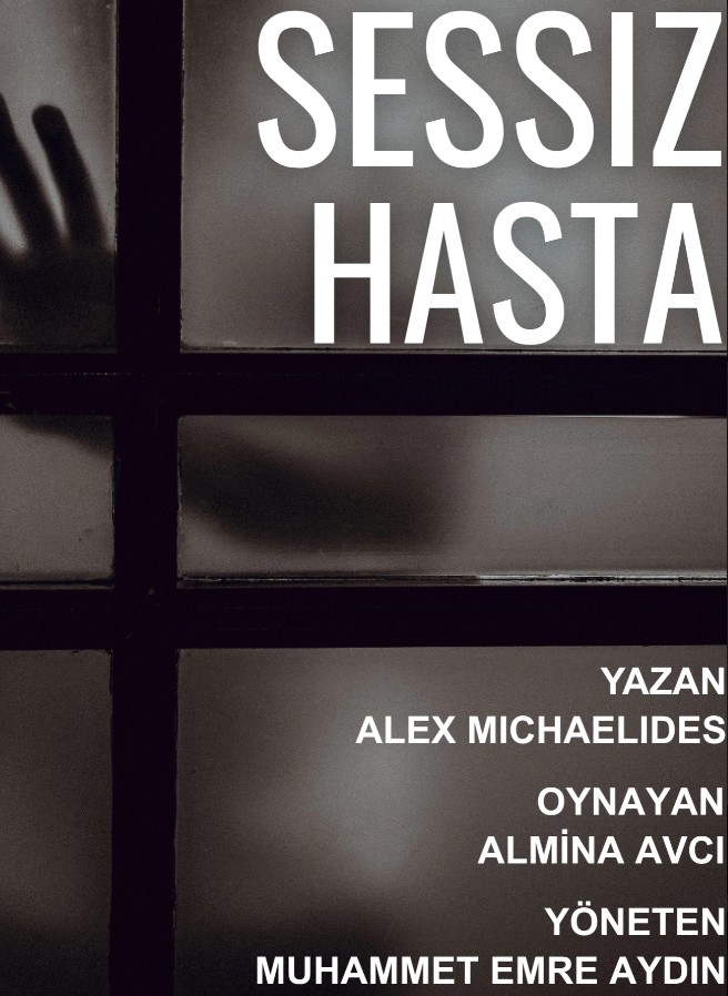 Sessiz Hasta Tiyatro Kayseri - 18 Nisan 2026 Tekne Sahne | Alex Michaelides Tek Kişilik 300₺ Etkinlik Görseli